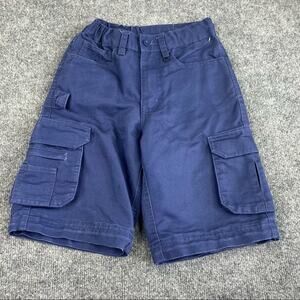 Boy Scouts‎ Of America Boys Cargo Shorts Size 4 blue Outdoor Hiking Shorts